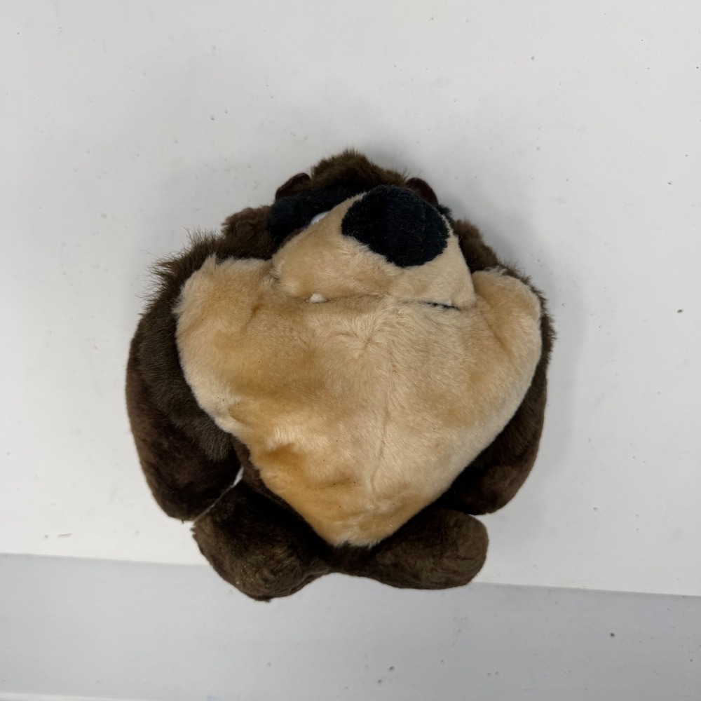 Vintage 1993 Looney Tunes Tasmanian Devil Taz Plush The 24K Company 1622 Brown